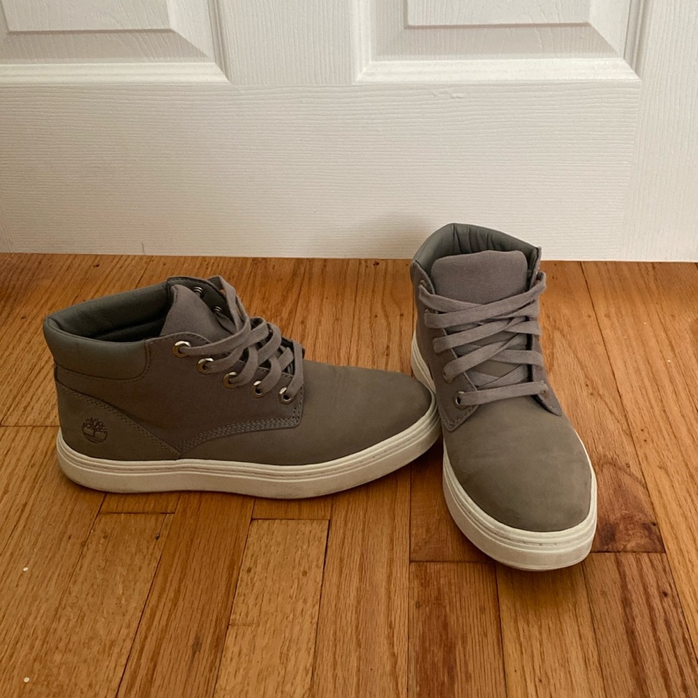 Timberland Gray Bria Sneakers, size 7.5 (like new!)